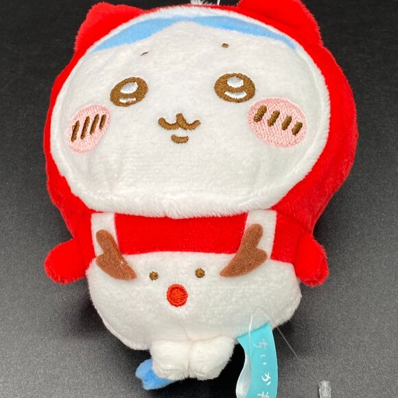 Chiikawa 7-11 Collab Reindeer Hachiware Plush Doll Christmas Ornament 2024 NWT - Picture 3 of 10